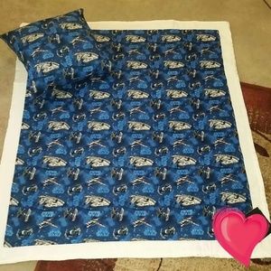 Star Wars baby quilt and pillow